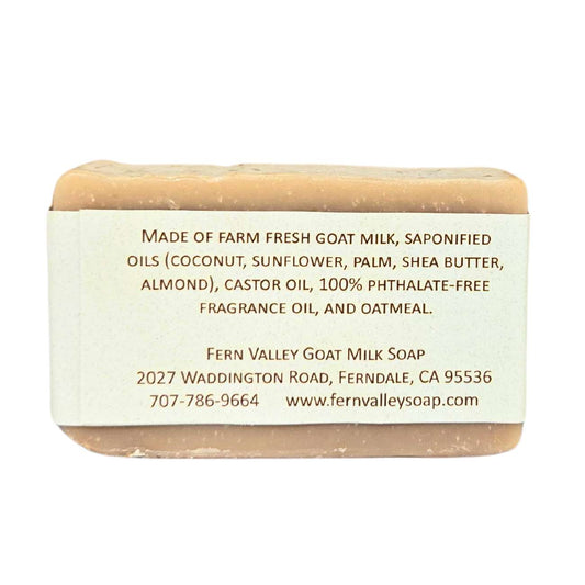Jabón natural de leche de cabra | Exfoliante | Avena y miel