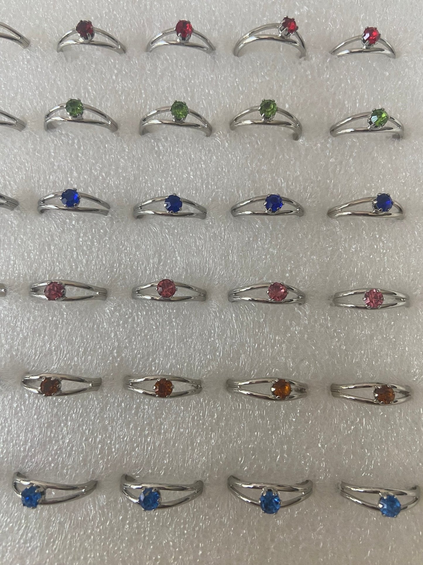 Adjustable Birthstone Rings - Iluterra