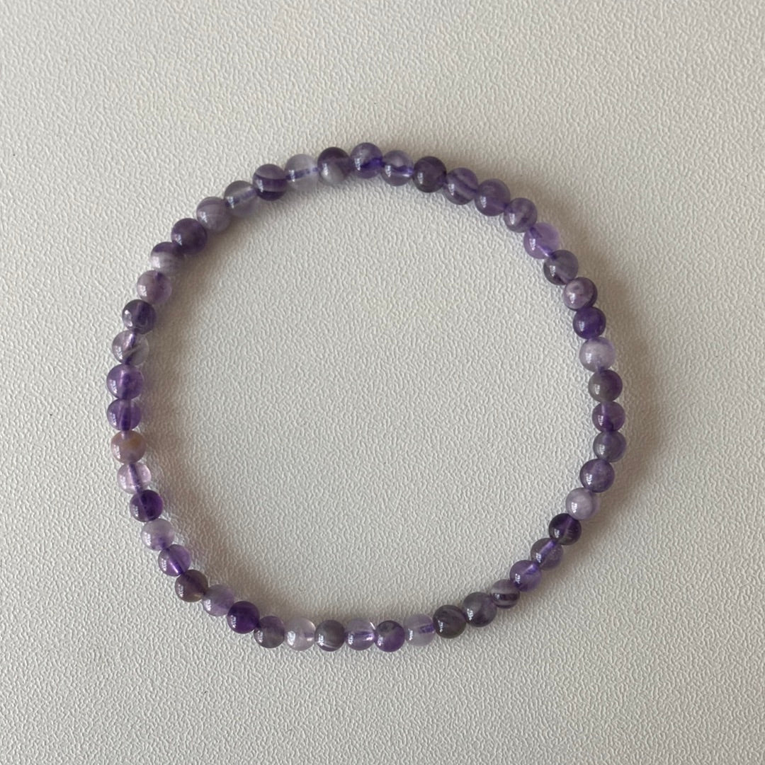 Amethyst Bead Bracelet - Iluterra