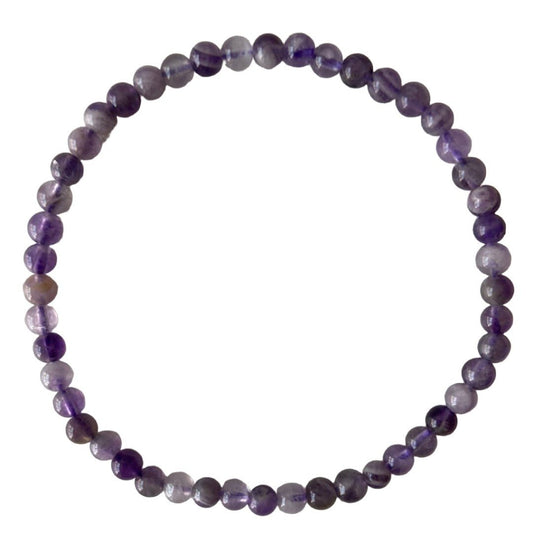 Amethyst Bead Bracelet - Iluterra