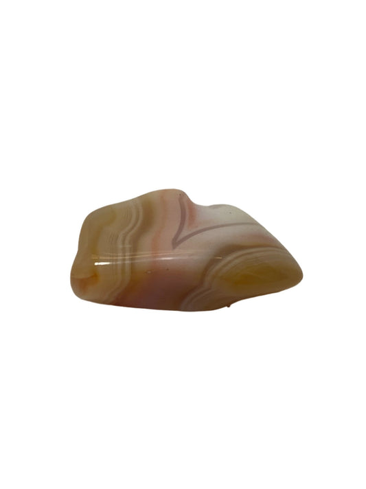 Banded Agate Tumble Stone - Iluterra