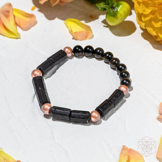 Nacido para prosperar - Pulsera de cobre del poder