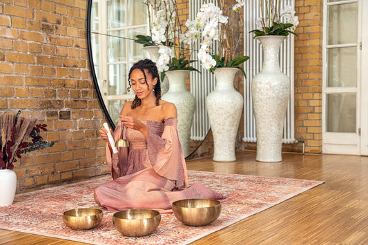 Cosmos Therapy Metal Singing Bowls Large Set of 4 / 4750g